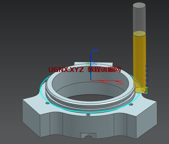 图片[2]-UG编程：如何解决T刀后处理报警的问题